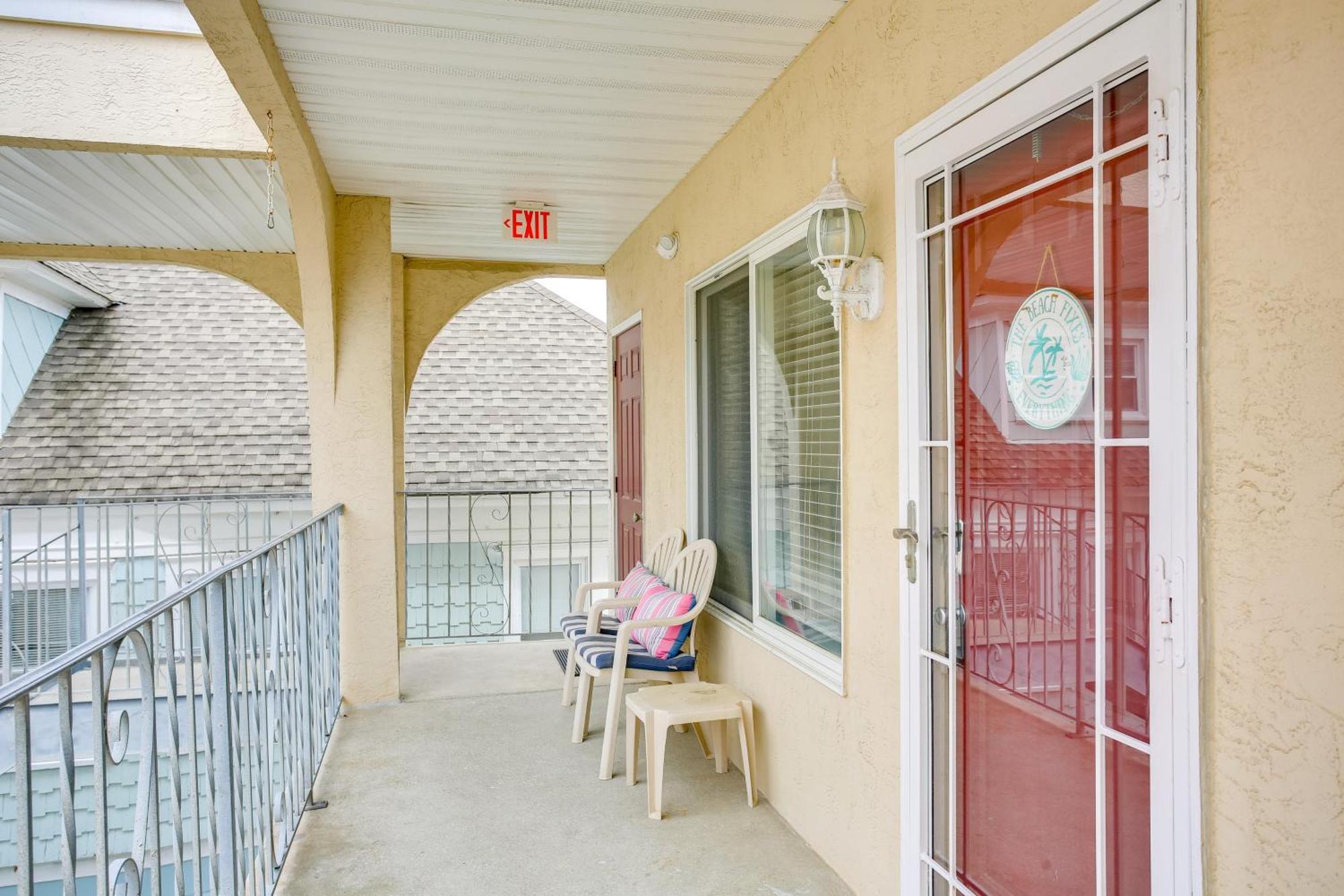 Quaint Wildwood Condo About Walk To Beach! מראה חיצוני תמונה
