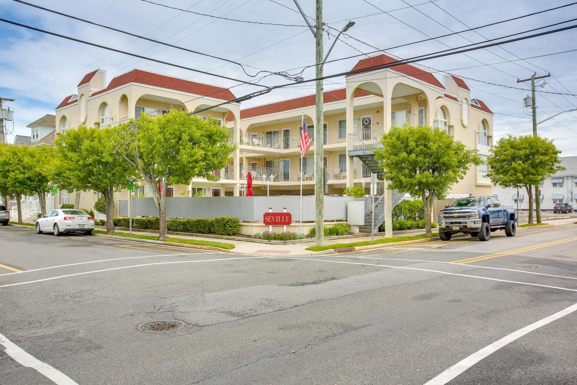 Quaint Wildwood Condo About Walk To Beach! מראה חיצוני תמונה